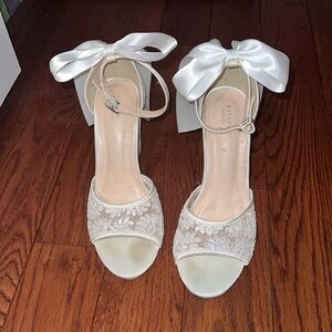 Kailee P Bridal Heels with bow